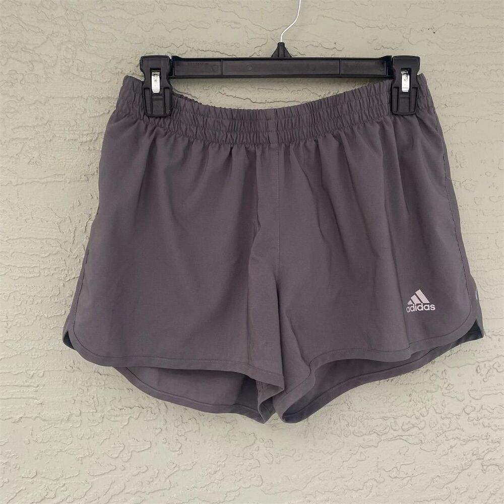 Adidas Women's Energy Running Shorts Gray Size M Activewear